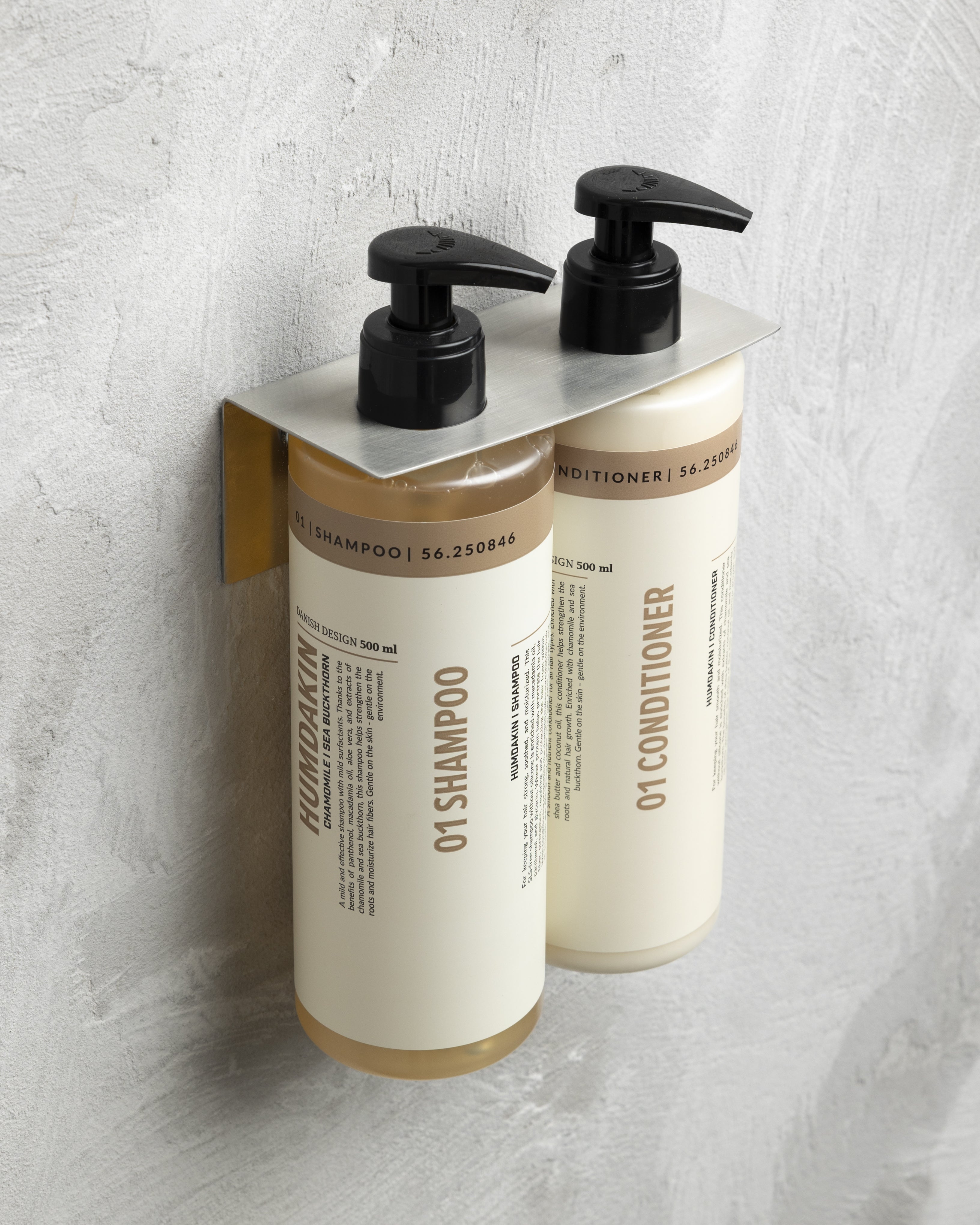 HUMDAKIN Flaskeophæng til Humdakin - Dobbelt - 500 ml. - Stål Diverse 00 Neutral/No color